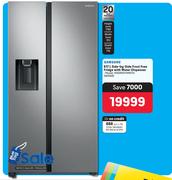 Samsung 617L Side By Side Frost Free Fridge With Water Dispenser RS65R5411M9/FA