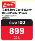 Plascon Sure Coat Solvent Based Plaster Primer-20Ltr