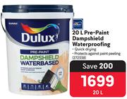 Dulux Pre-Paint Dampshield Waterproofing-20Ltr