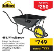 Builders 65L Wheelbarrow