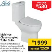 Solo Maldives Close Coupled Toilet Suite