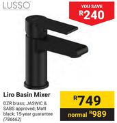 Lusso Liro Basin Mixer