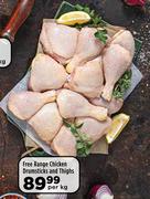 Free Range Chicken Drumsticks And Thighs-Per kg