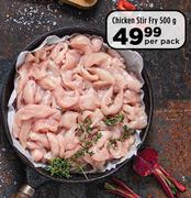 Chicken Stir Fry-500g Per Pack