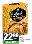    Rajah Curry Powder-100g Each