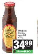  Mrs Balls Chutney Assorted-470g Each