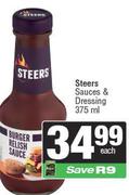 Steers Sauces & Dressing-375ml Each