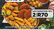 Sadia Crumbed Steaks-For 2 x 400g
