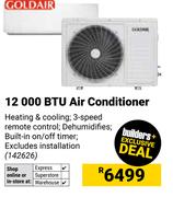 Goldair  12000 BTU Air Conditioner
