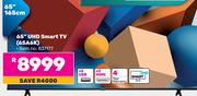 Hisense 65"(165cm) UHD Smart TV 65A6K