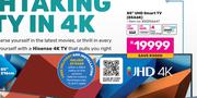 Hisense 85"(216cm) UHD Smart TV 85A6K