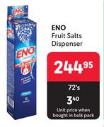 Eno Fruit Salts Dispenser-72's