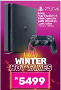 Sony PS4 Slim Console With Wireless Controller