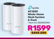TP-Link AC1200 Whole Home Mesh System 2 Pack
