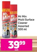 Mr Min Multi Surface Cleaner Assorted-300ml Each