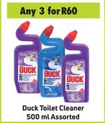 Duck Toilet Cleaner Assorted-For 3 x 500ml