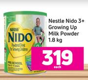 Nestle Nido 3+ Growing Up Milk Powder-1.8Kg Each