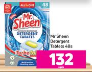 Mr Sheen Detergent Tablets-48's Each