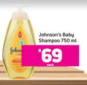 Johnson's Baby Shampoo-750ml Each