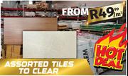 Assorted Tiles-Per Sqm