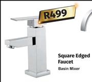 Square Edged Faucet Basin Mixer