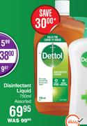 Dettol Disinfectant Liquid Assorted-750ml
