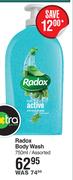 Radox Body Wash Assorted-750ml