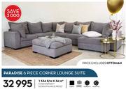 Paradise 6 Piece Corner Lounge Suite