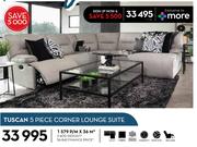 Tuscan 5 Piece Corner Lounge Suite