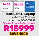 HP Intel Core i7 Laptop