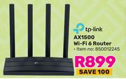TP-Link AX1500 WiFi 6 Router