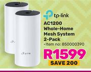 TP-Link AC1200 Whole Home Mesh System 2 Pack