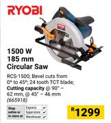 Ryobi 1500W 185mm Circular Saw 665918