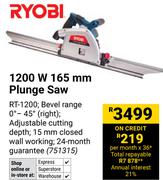 Ryobi 1200W 165mm Plunge Saw 751315