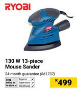 Ryobi 130W 13-Piece Mouse Sander 661737