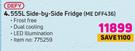 Defy 555L Side By Side Fridge ME DFF436