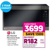 LG 56L Neochef Microwave Oven 