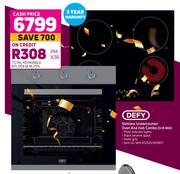Defy Slimline Undercounter Oven And Hob Combo DCB 866