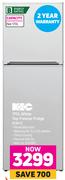 KIC 170L White Top Freezer Fridge 518/1