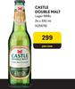 Castle Double Malt Lager NRBs-24 x 330ml Per Case