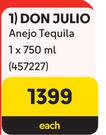 Don Julio Anejo Tequila-750ml Each