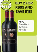 Alto Estate Blend-For 2 x 750ml