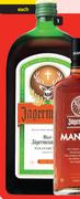 Jagermeister Herbal Liqueur-750ml Each