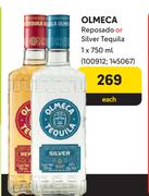 Olmeca Reposado Or Silver Tequila-750ml Each