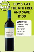 Warwick The First Lady Cabernet Sauvignon-750ml