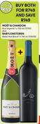 Moet & Chandon Brut Imperial 750ml Plus Babylonstoren Babel Red Blend 750ml-Both For