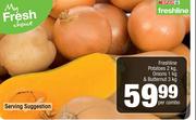 Spar Freshline Potatoes 2kg, Onions 1kg & Butternut 3kg-Per Combo