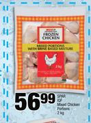 Spar IQF Mixed Chicken Portions-2Kg
