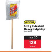 Addis Industrial Heavy Duty Mop- 400g Each