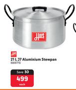 Hart J7 Aluminium Stewpan-21Ltr Each